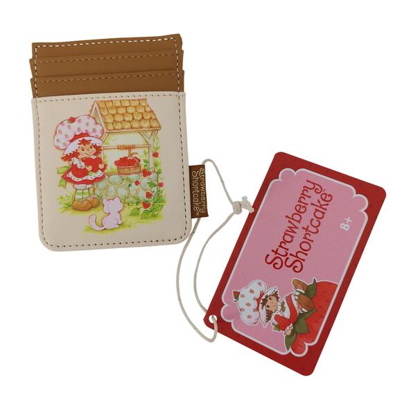 Loungefly Strawberry Shortcake Cardholder Wishing Well Wallet - Picture 1 of 10